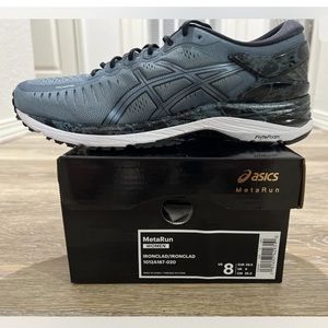 Asics Metarun womens size 8 rare color Gunmetal